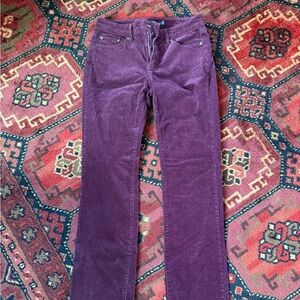 Ralph Lauren Deep Purple Corduroy Trousers